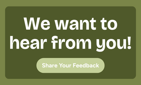 We want to hear from you! Click to share your feedback.